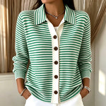 Kirsten | Striped Knit Cardigan