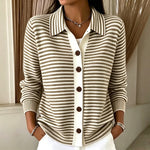 Kirsten | Striped Knit Cardigan