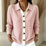 Kirsten | Striped Knit Cardigan