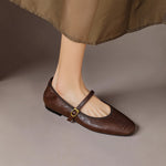Wani™ | Leather Flats