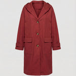 Olivia | Women's Long Waterproof Hooded Trench Coat