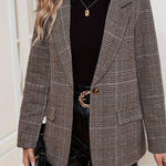 Harper | Tailored Checked Blazer