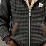 Silvana™ | Sherpa-Lined Quilted Zip-Up Hooded Jacket