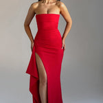 Omina™ | Sleeveless Maxi Luxe Dress